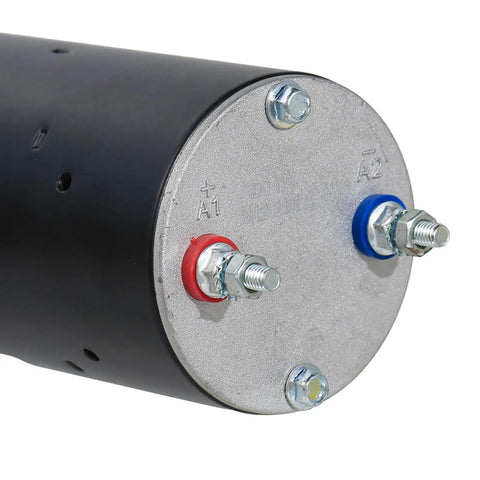 Top Notch Vinsnaper Permanent Magnet Motor Assembly Direct Fit Replacement For 2590100 And MH08053, 12V auto motor with terminals.