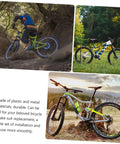 Heavy Duty Mountain Bike Disc Brake Pads For Hydraulic And Mechanical Setups Featuring Ventilated Core Design in action on trails