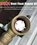 Vent Float Repair Kit for Watts 1 Inch 800QT Backflow Valve and 1 Inch Pressure Vacuum Breaker Replacement Parts, 800M4