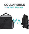Portable Electric Cooler Bag Keeps Your Drinks Straight Up Frosty On Weekend Road Trips 15 Liter soft sided bag collapsible for easy storage.