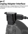 Shimano DI2 EC300 USB C Charger Adapter for 12 Speed Electronic Shifting on device interface