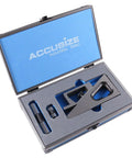 Planer And Shaper Gage For Milling Setup With Solid Tool Settings, Extra Tapped Holes For Dial Indicators in carrying case