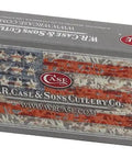 Packaging box for Yellow Fishing Pocket Knife With Tru-Sharp Steel Blades by W.R. Case & Sons Cutlery Co.