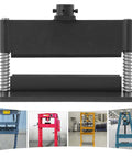 12 Inch Press Brake Attachment Built Tough Metal Bending Tool for 12 to 20 Ton Hydraulic Shop Presses with 90 Degree Bend Capability