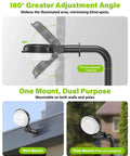 Go To 150W LED Barn Light Dusk To Dawn Outdoor Flood Light With Photocell 21000 Lumens IP65 shown in wall and pole mounts