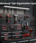 Ultra Strong Magnetic Tool Box Labels Set, 12 Pack For Tool Chests And Metal Tool Boxes, 3D Printed Drawer And Cabinet Organizers