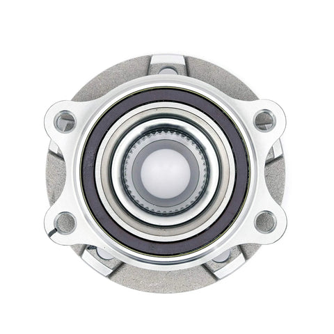 Front Wheel Bearing Hub Assembly Set Of 2 For 2009 To 2015 Audi A4 A5 A6 Q5 S4 S5 Front Left Or Front Right Position Replacement
