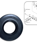 Bevel Gear Oil Seal Replacement For Kawasaki Brute Force Teryx 650 750 KFX700 Prairie 360 650 700 with diagram, easy install