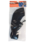 Deluxe Saxophone Harness With Metal Trigger Snap For Easy Quick Release Large A306M Black Comfy Shoulder Support That Distributes Weight For Neck Relief And Smooth Front Webbing Slide
