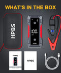 5000A Peak Jump Starter For Cars With 12V Battery Pack, Powers Up 10.0L Gas And 8.0L Diesel Engines In Seconds, Portable Jump Box With 3.0 Inch LCD Display, USB Output, And Compact Beast Power Pack components.