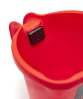 Red Grab And Go 16 Oz Paint Cup With Magnetic Brush Holder For Trim Work And Touch Ups Mess Free Quick Cleanup