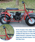 Throttle Cable For Predator 212cc 200cc 196cc Mini Bike Engines And Coleman CT200U MB165 MB200 Heat Warrior Motovox MBX10 MBX11