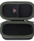 Hard Case For Bosch GLM165 25G 27CGL 165 Ft Laser Measure Shockproof Water Resistant Durable EVA Shell With Snug Fit Keeps Your Laser Distance Tool Safe On The Jobsite, open case view
