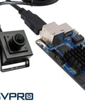 5MP Fisheye USB Camera with 200 Degree Ultra Wide Angle and Low Light Performance, IMX335 Sensor for Machine Vision and Security Monitoring