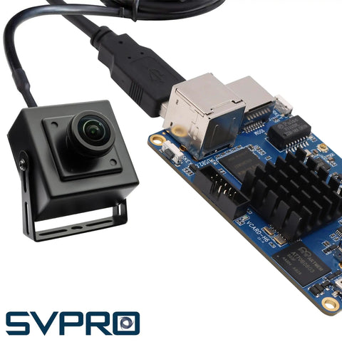 5MP Fisheye USB Camera with 200 Degree Ultra Wide Angle and Low Light Performance, IMX335 Sensor for Machine Vision and Security Monitoring