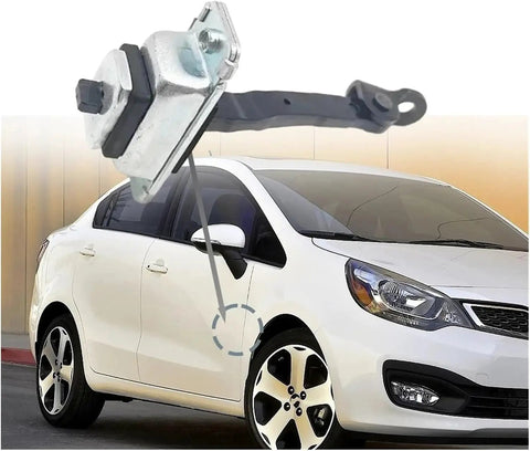 Hyundai Accent Front Door Check Hinge And Door Stop Strap Beefy Door Limiter For Safe Opening Front And Rear Hinge Parts Fits 2006-2011