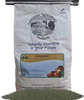 All Natural Greensand Soil Amendment For Gardens And Lawns 20 Lb Bag Rich In Potassium And Iron Improves Soil Structure And Water Retention Great For Clay Or Depleted Soils Ideal For Vegetables Flowers Lawns Orchards And More in white bag.