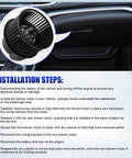 Installation guide for Premium HVAC Blower Motor With Fan for Ford Focus Escape C Max Transit Connect and Lincoln MKC 2012-2019