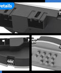 Close-up view of HVAC Blower Motor Resistor 84496889 OEM Ru1053, showing connectors and heavy-duty design for Chevrolet Bolt EV 2017-2023.