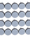 PTFE Furniture Leveler Feet 20Pcs M6 Thread Antislip Glides top view