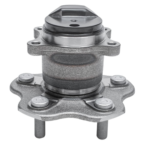 2Pc Rear Wheel Bearing And Hubs Assembly For Nissan Sentra 2013-2019, 5 Lug, Rear Position, FWD, 4-Bolt Square Flange, Non-ABS