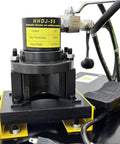 HHDJ-55 hydraulic circular arc cutting machine with 6mm max thickness for precise cutting and fast performance.