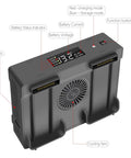 Air 2S Mavic Air 2 Battery Charger Hub 5 In 1 Rapid Parallel Charger digital display, vents, cooling fan, dual slots