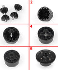 Beefy Steel Differential Gear Set Bevel Gears Upgrade For Tamiya TT02 TT02B XV02 1/10 RC Car CNC Machined Precision Parts components