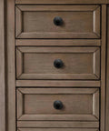 Modern Matte Black Cabinet Knobs 10 Pack 1 1/4 Inch Built Different Zinc Drawer Hardware on wooden drawers.