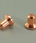Extended Nozzle And Electrode Set For PowerMax 350 380 Plasma Cutters 25 Amp Replacement 20 Pack Includes 10 Nozzles 120504 And 10 Electrodes 020382