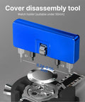 All In One Watch Battery Replacement Tool Kit With Adjustable Case Opener Back Remover Tweezers And Precision Screwdrivers for DIY
