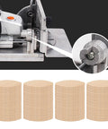 Beech Wood Joining Biscuits 100 Pack 0 Size for tight bonds; shown with biscuit joiner tool detail for strong adhesive joints