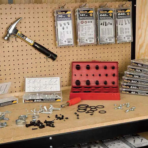 Top Tier Heavy Duty Aluminum Pop Rivet Set Including Five Hundred Mixed Size Metal Fasteners With A Knockout Storage Box Designed For Hella Solid Grip And No Sweat Diy Build Jobs Or Weekend Garage Grinds