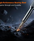 Close-up of Grab And Go 27 In 1 Magnetic Precision Screwdriver Set bit demonstrating high-performance bearing steel