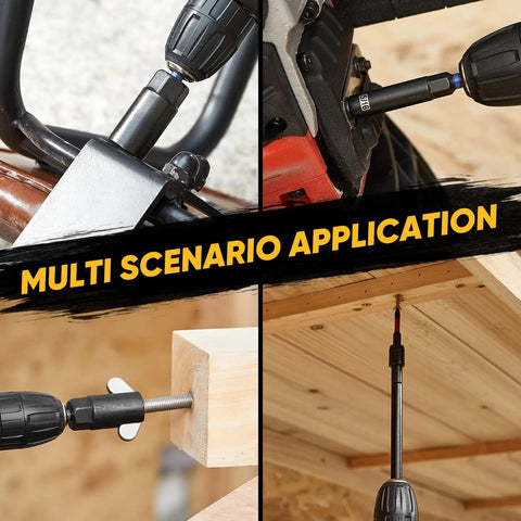 80 Piece Magnetic Impact Nut Driver Set With SAE And Metric Bits, Socket Adapters used in various applications