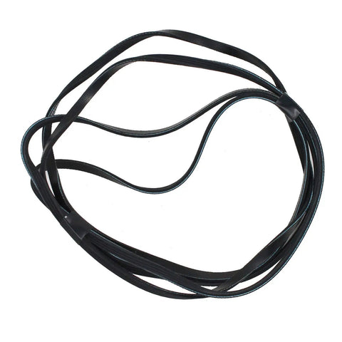 Drum Belt Replacement 40111201 For NDE2330AYW Dryer, black rubber belt coiled for dryer drum repair