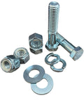 5,170 Piece Grade 5 Coarse Thread Hex Bolt And Nut Set With Nylon Insert Nuts Lock Washers And Flat Washers displayed