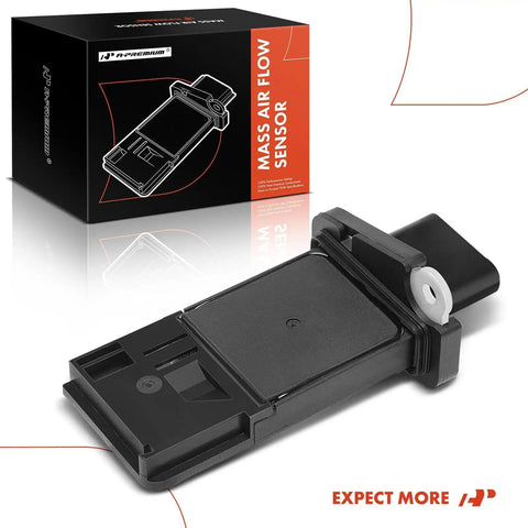 Go-To Mass Air Flow Sensor 6 Pins For Ford Lincoln And Mazda Vehicles Compatible With E150 E250 F150 Edge Escape