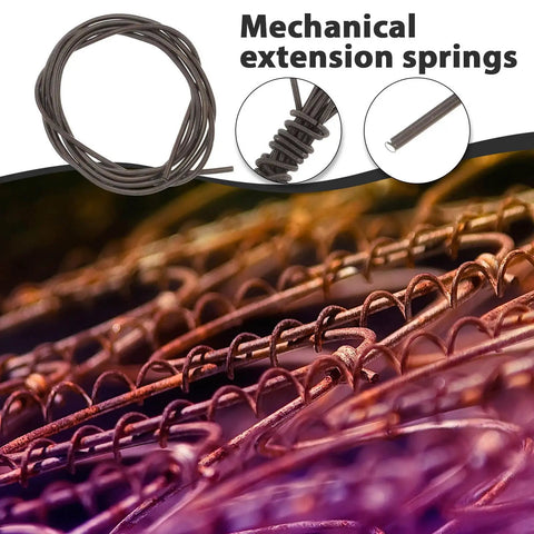 Top Grade Manganese Steel Mechanical Extension Spring Wire Kit With High Elasticity And Adjustable Tension For Industrial Power Transmission Plus Pottery Heating Coils That Rock coil roll