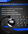Muzzler Harness Disable Kit for 3.5L V6 VCM Engines components and features diagram