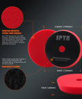 Buffing Polishing Pads For 5 Inch DA Rotary Polisher And Air Polisher With Hook And Loop Foam Pads Grits From Coarse To Fine