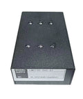 Heavy Duty Linear Motor For Robotics And Automation Rig With Badass Thrust Output And Smooth As Butter Motion Control In A Compact Footprint, black metal housing with mounting holes.