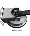 DIY Easy Grip Suction Cup Floor Repair Tool For Quick Fixes At Home Without Pros Millimeter Precision Positioning Durable ABS And Rubber Build Great For Rentals And Renovations showing size dimensions