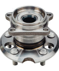 Close-up view of Pair Rear Wheel Hub And Bearing Assembly For Toyota RAV4 2001 2002 2003 2004 2005 AWD 5 Lug Models, 2 Piece Set.