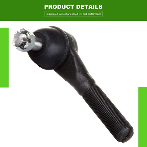 Ford Bronco And F150 1987-1996 Front Suspension Kit 4WD Beefed-Up Upgrade Includes Inner Tie Rod End Outer Tie Rod End Lower Ball Joint Upper Ball Joint And Adjusting Sleeve, black tie rod end