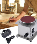 Turn Up The Heat With This Badass Mini Disc Sander Featuring A 200W Copper Motor Cranking Out 6000RPM with a visible sanding disc.