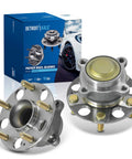 Rear Wheel Hub Bearings And Hubs Assembly Kit For 2015-2020 Acura TLX FWD And 2013-2015 And 2018-2023 Honda Accord Gas Models 2 Replacement Hubs And Bearings Set with packaging