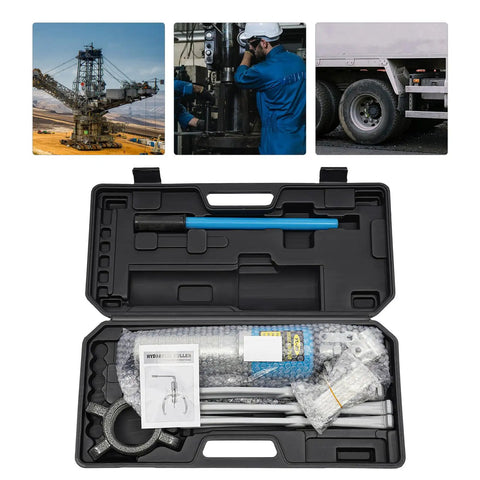 20T Hydraulic Gear Puller Set 2 Or 3 Jaws Wheel Bearing Remover Alloy Steel For Car Hubs Rotors Axles Brake Drums Pulleys Heavy Duty Vertical Horizontal Use Separator Tool Pros Super Tough Easy Fixes No Damage In Home Garages open case with jaws and handle