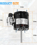Refrigeration Fan Motor Replacement For D1127 D1123 D1124 D1126 D1152 D1154 size dimensions diagram