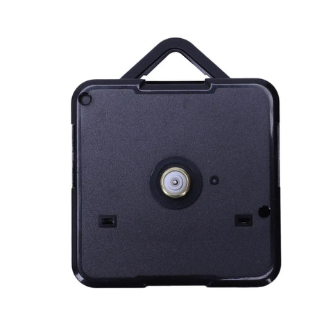 Back view of 3X Replacement Wall Clock Movement Kit With Pendulum And Hands Quartz Clock Motor Black And Red Finish